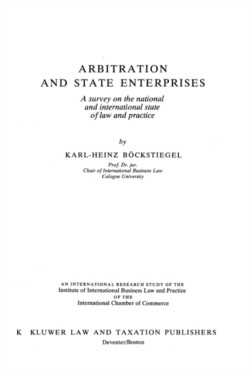 Arbitration and State Enterprises