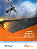 Energy transition pathways for the 2030 agenda in Asia and the Pacific