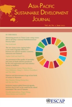 Asia-Pacific Sustainable Development Journal 2021, Issue No. 1
