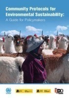 Community protocols for environmental sustainability