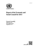 Report of the Economic and Social Council for 2013