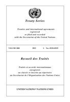 Treaty Series 2800 (English/French Edition)