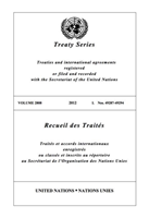 Treaty Series 2808 (English/French Edition)