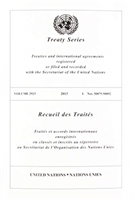 Treaty Series 2923 (Bilingual Edition)