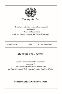 Treaty Series 2924 (English/French Edition)