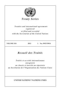 Treaty Series 2926 (English/French Edition)