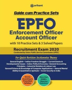 Epfo (Enforcement Offier) Account Officer Guide Cum Practice Sets 2020