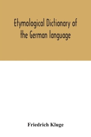 Etymological dictionary of the German language