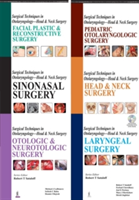 Surgical Techniques in Otolaryngology - Six Volume Set