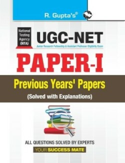 Nta-Ugc-Net (Paper-I) Previous Years' Papers (Solved)