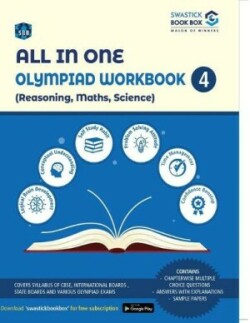 All in One Olympiad Workbook for Reasoning, Maths & Scienceclass 4