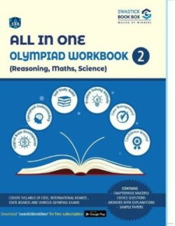 All in One Olympiad Workbook for Reasoning, Maths & Scienceclass 2