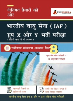 Indian Air Force X and Y Group Test Prep Book 2023 (Hindi Edition) - 12 Sectional Tests and 8 Full Length Mock Tests (1100 Solved MCQs) with Free Access To Online Tests