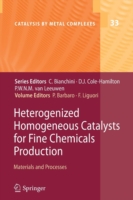 Heterogenized Homogeneous Catalysts for Fine Chemicals Production