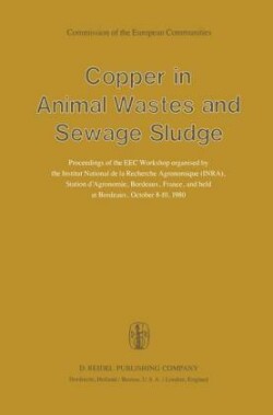 Copper in Animal Wastes and Sewage Sludge
