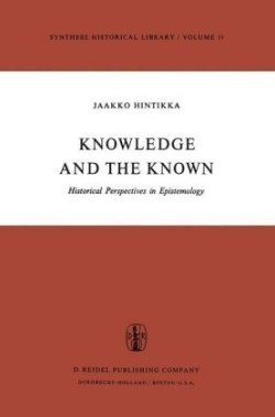 Knowledge and the Known
