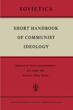 Short Handbook of Communist Ideology