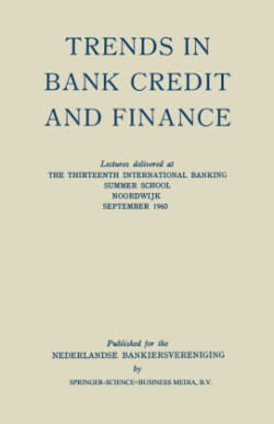 Trends in Bank Credit and Finance