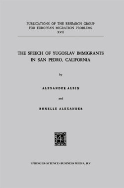 Speech of Yugoslav Immigrants in San Pedro, California