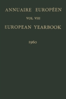 Annuaire Européen / European Yearbook