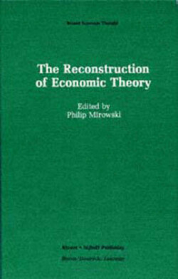 Reconstruction of Economic Theory