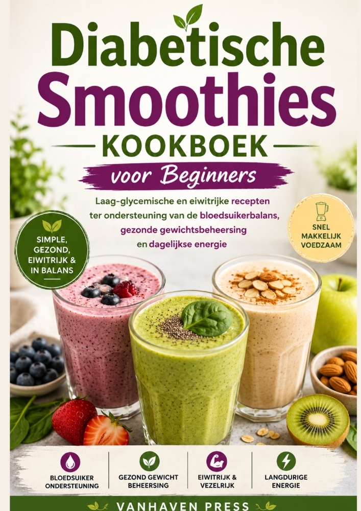 Diabetische Smoothies Kookboek voor Beginners