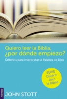 Quiero leer la Biblia,  por donde empiezo?