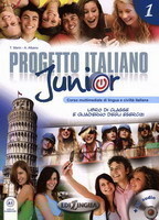 Progetto Italiano Junior, Bd. 1, Libro di classe e quaderno degli esercizi, m. Audio-CD