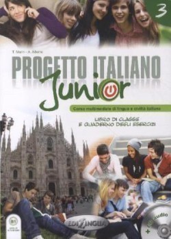 Progetto italiano junior Libro + Quaderno + CD audio + DVD 3 (livello B1)