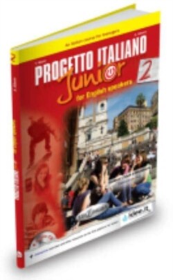 Progetto italiano junior Student's book + Workbook + CD + DVD 2 - For English s