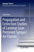 Propagation and Extinction Studies of Laminar Lean Premixed Syngas/Air Flames