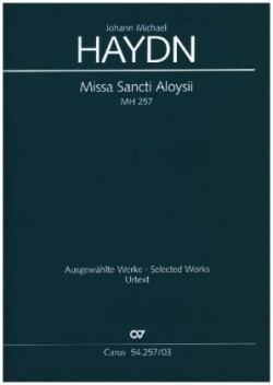 Missa Sancti Aloysii (Klavierauszug)