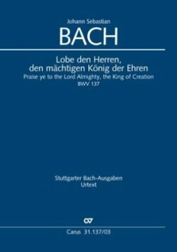 Lobe den Herren, den mächtigen König der Ehren (Klavierauszug)