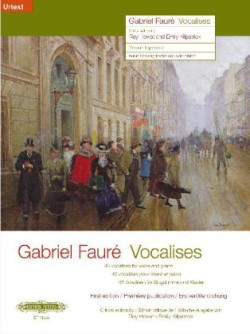 Gabriel Faure Vocalises for medium high voice