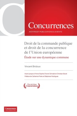 Droit de la commande publique et droit de la concurrence de l'Union européenne