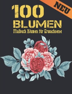 Malbuch Blumen fur Erwachsene