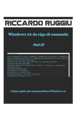 Windows 10 da riga di comando Part III