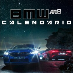 BMW M8 Calendario