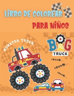 Monster Truck Libro de Colorear para Ninos