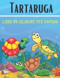 Tartaruga Libro da colorare per bambini