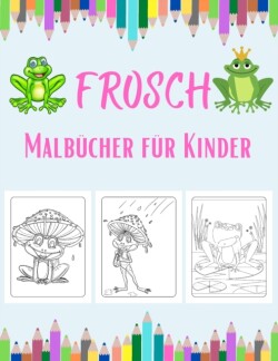 Frosch Malbucher fur Kinder