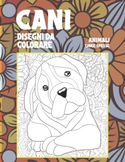 Disegni da colorare - Linee spesse - Animali - Cani