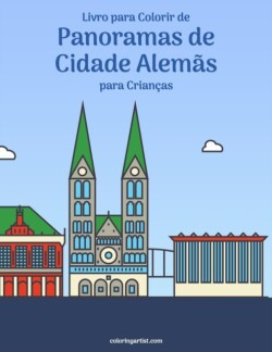 Livro para Colorir de Panoramas de Cidade Alemãs para Crianças