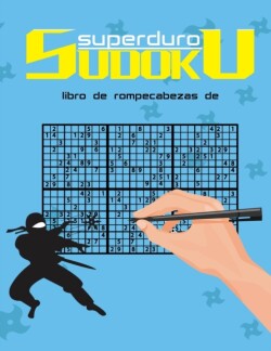 libro de rompecabezas de sudoku superduro