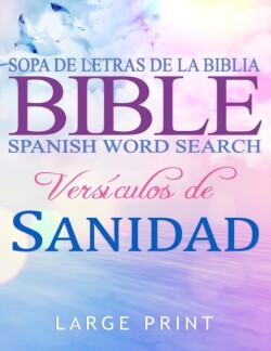 Spanish Bible Word Search Large Print, Sopa de letras de la Biblia