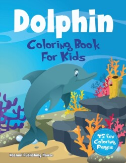 Dolphin coloring book for kids