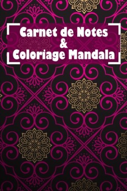&#1616;Carnet de notes et coloriage mandala