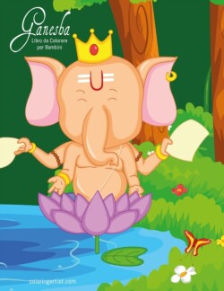 Ganesha Libro da Colorare per Bambini