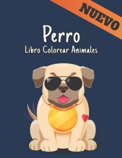 Perro Libro Colorear Animales