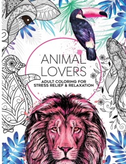 50 Animal Lovers Coloring Book